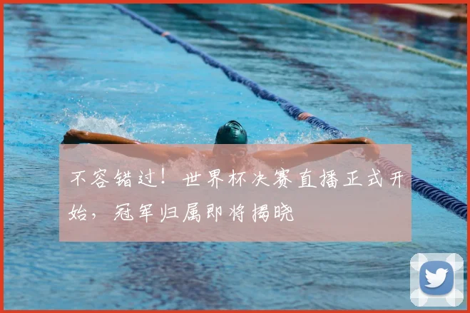 不容错过!世界杯决赛直播正式开始,冠军归属即将揭晓